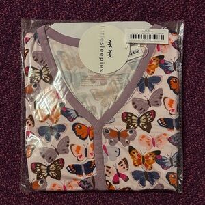 Little Sleepies Butterfly kisses Pajama Top short sleeve